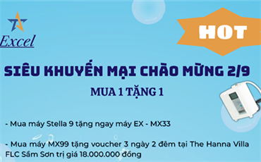 CHƯƠNG TRÌNH KHUYẾN MẠI MUA 1 TẶNG 1 CỰC HOT CHÀO MỪNG QUỐC KHÁNH 2/9/2023